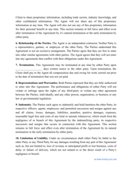 Agency Agreement Template, Page 2