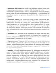 Marketing Agreement Template, Page 2