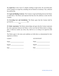 Accounting Contract Template, Page 3