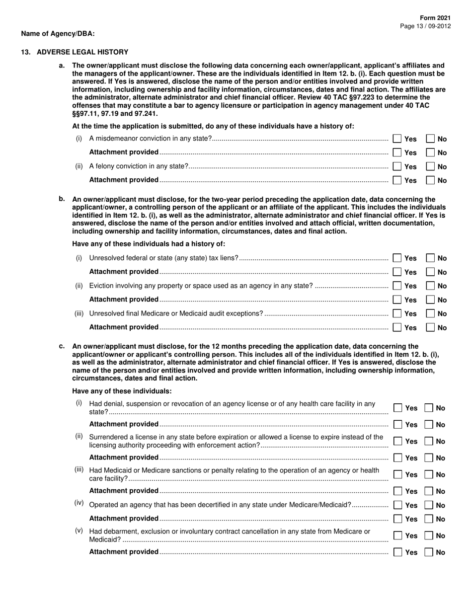 Form 2021 - Fill Out, Sign Online and Download Printable PDF, Texas ...