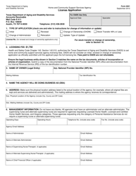 Form 2021 License Application - Texas, Page 3