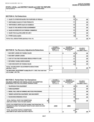 Form BOE-401-A2 (S1F) State, Local, and District Sales and Use Tax Return - California, Page 2