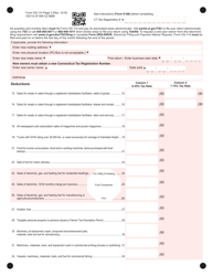 Form OS-114 (SUT) Connecticut Sales and Use Tax Return - Connecticut, Page 2