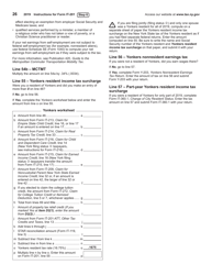 Instructions for Form IT-201, IT-195, IT-201-ATT - New York, Page 26