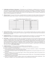Form DHR-FSP-2116 Food Assistance Application - Alabama, Page 9