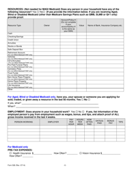 Form 508 Food Stamp/Medicaid/TANF Renewal Form - Georgia (United States), Page 6