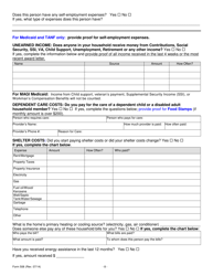 Form 508 Food Stamp/Medicaid/TANF Renewal Form - Georgia (United States), Page 8