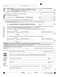 Form 540 California Resident Income Tax Return - California, Page 5