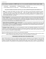 Form DL-180 Non-commercial Learner&#039;s Permit Application - Pennsylvania, Page 3