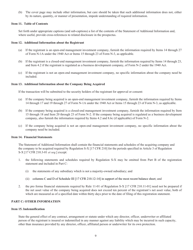 SEC Form 2106 (N-14) Registration Statement Under the Securities Act of 1933, Page 10