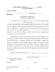 Form GPCSF4 Petition to Probate Will in Common Form - Georgia (United States), Page 13