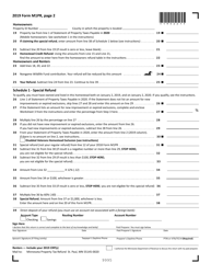 Form M1PR Homestead Credit Refund (For Homeowners) and Renter&#039;s Property Tax Refund - Minnesota, Page 2
