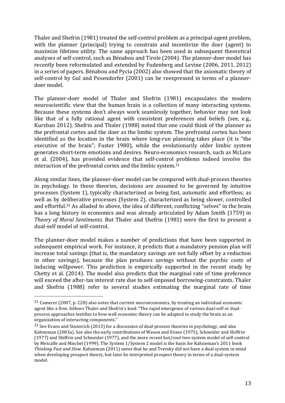 Integrating Economics With Psychology - Richard H. Thaler, the Royal Swedish Academy of Sciences - Sweden, Page 15