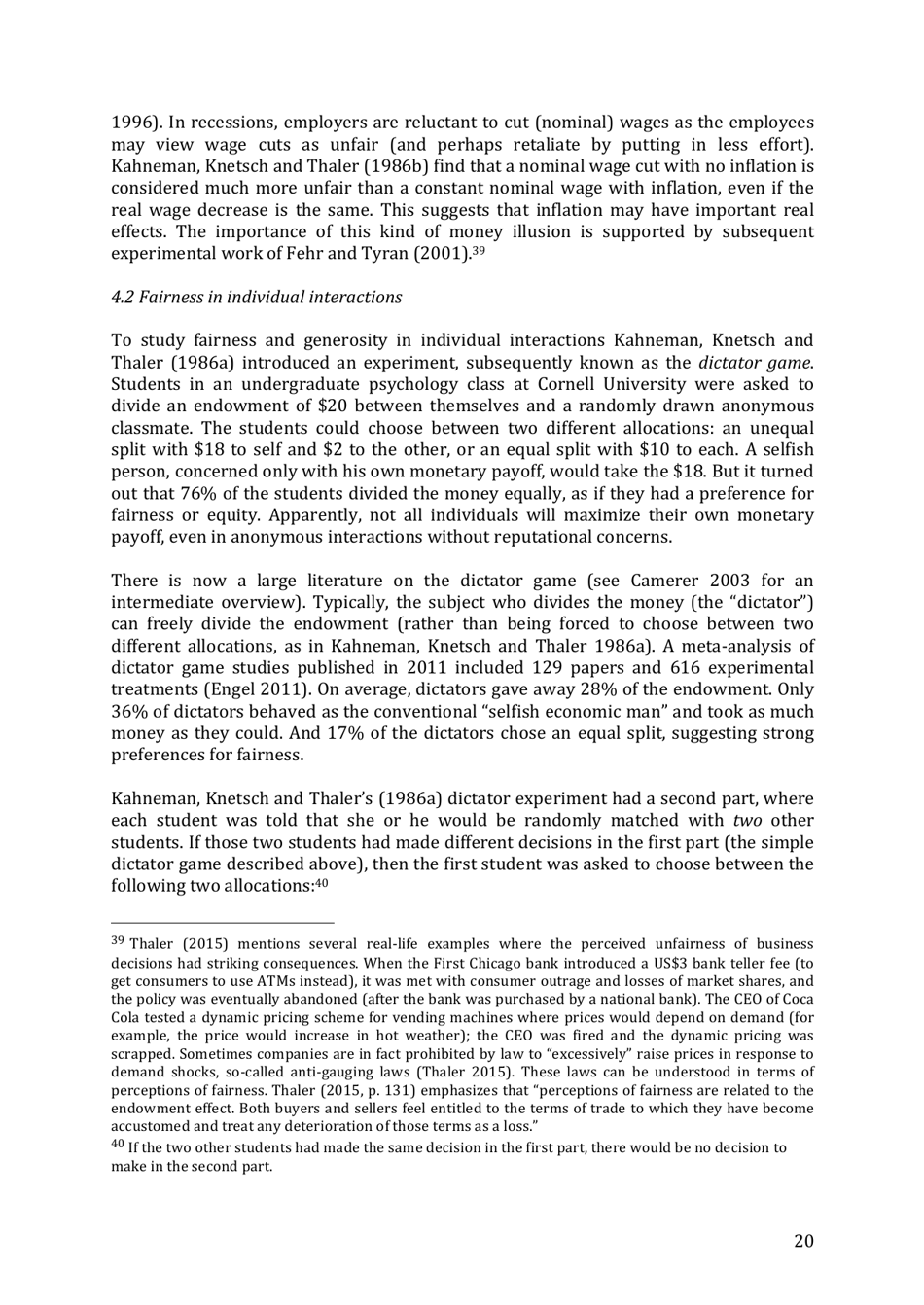Integrating Economics With Psychology - Richard H. Thaler, the Royal Swedish Academy of Sciences - Sweden, Page 22