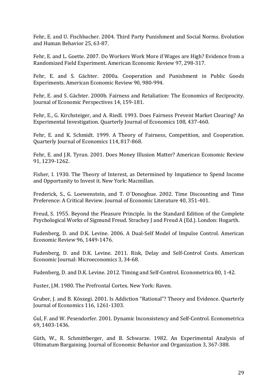 Integrating Economics With Psychology - Richard H. Thaler, the Royal Swedish Academy of Sciences - Sweden, Page 31