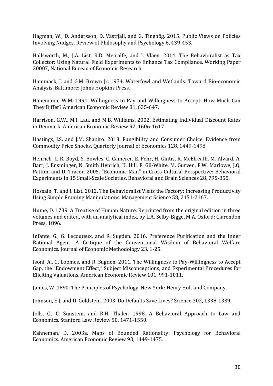 Integrating Economics With Psychology - Richard H. Thaler, the Royal Swedish Academy of Sciences - Sweden, Page 32