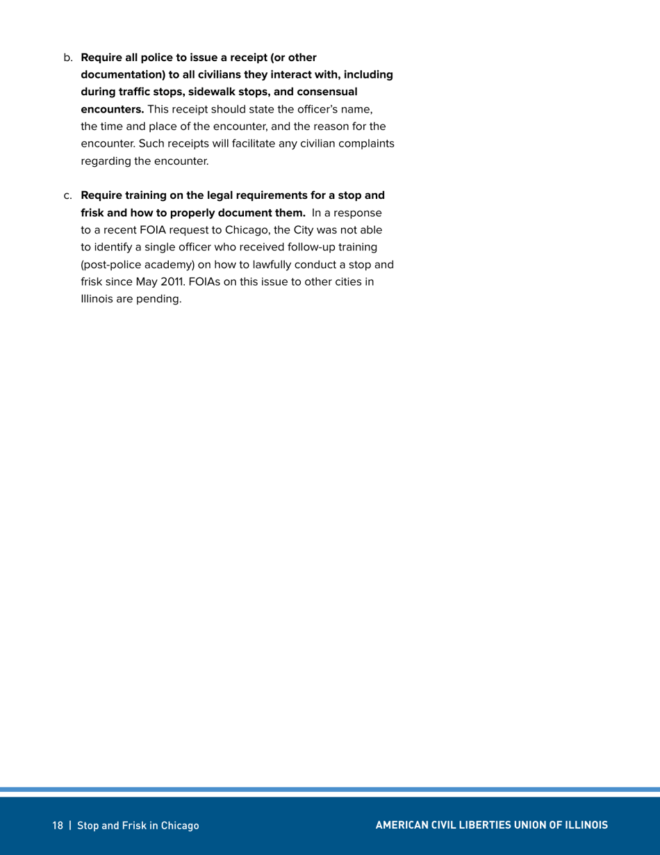 Stop and Frisk in Chicago - Aclu - Illinois, Page 18