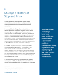 Stop and Frisk in Chicago - Aclu - Illinois, Page 5