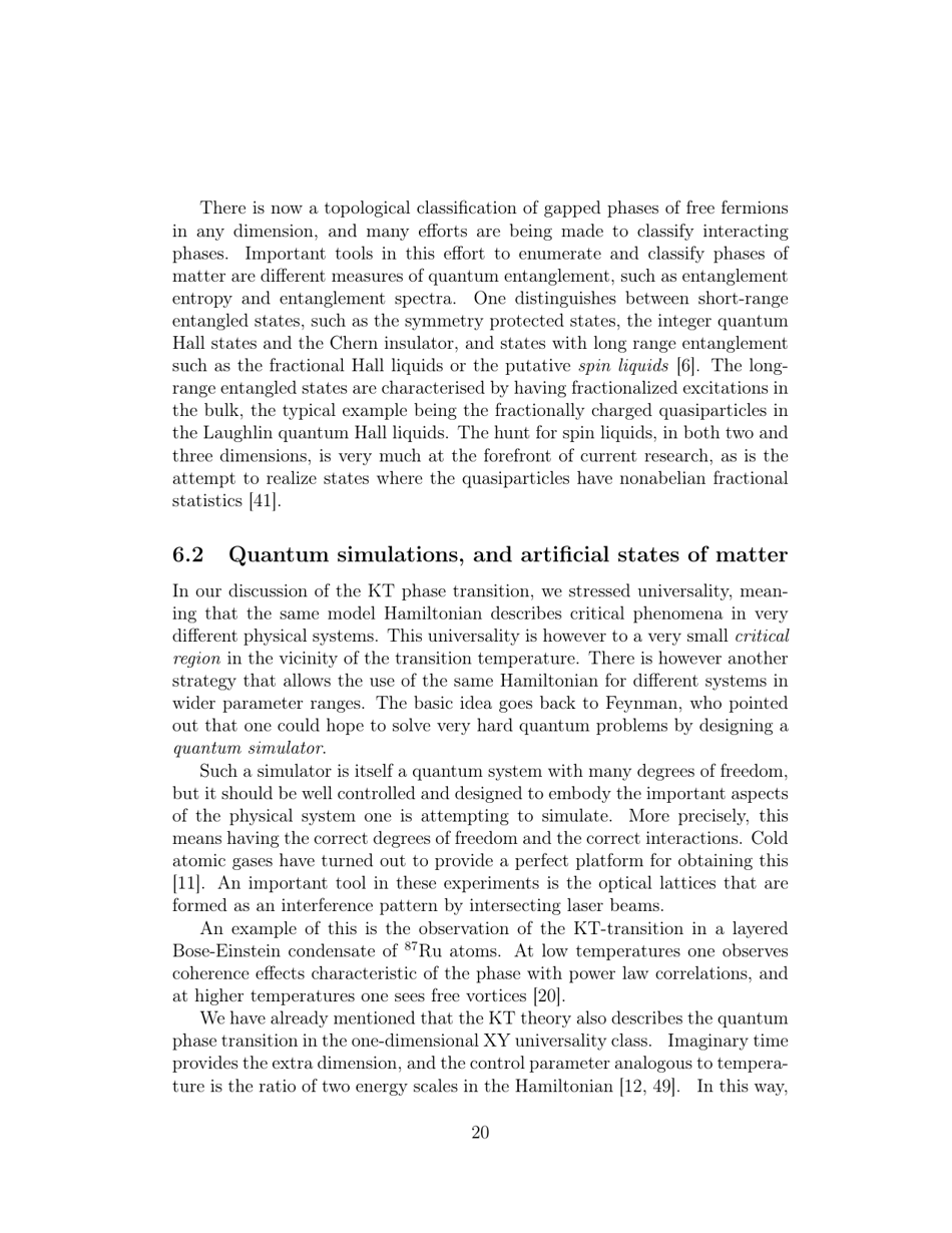 Scientific Background: Topological Phase Transitions and Topological Phases of Matter - the Royal Swedish Academy of Sciences - Sweden, Page 22