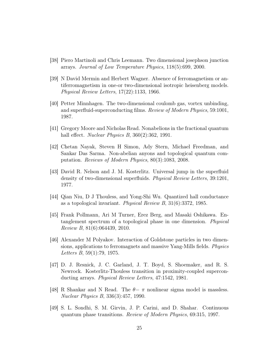 Scientific Background: Topological Phase Transitions and Topological Phases of Matter - the Royal Swedish Academy of Sciences - Sweden, Page 27
