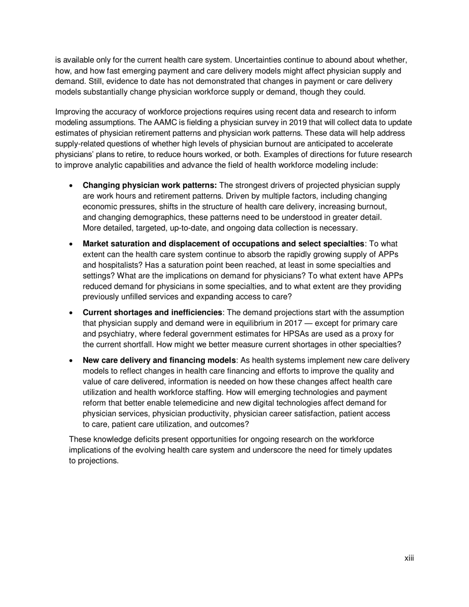 The Complexities of Physician Supply and Demand: Projections From 2017 to 2032 - Ihs Markit Ltd., Page 13