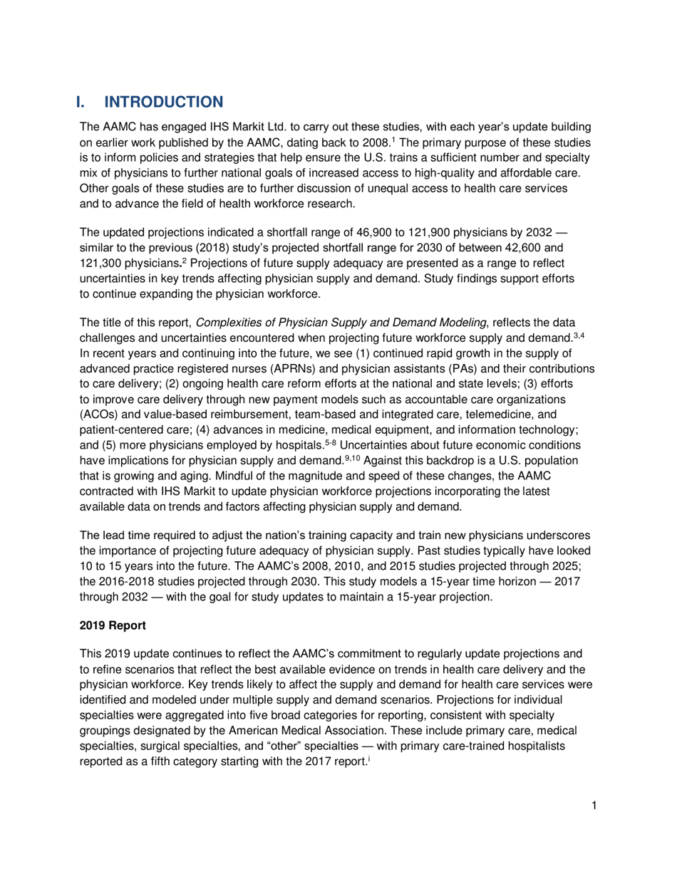 The Complexities of Physician Supply and Demand: Projections From 2017 to 2032 - Ihs Markit Ltd., Page 14