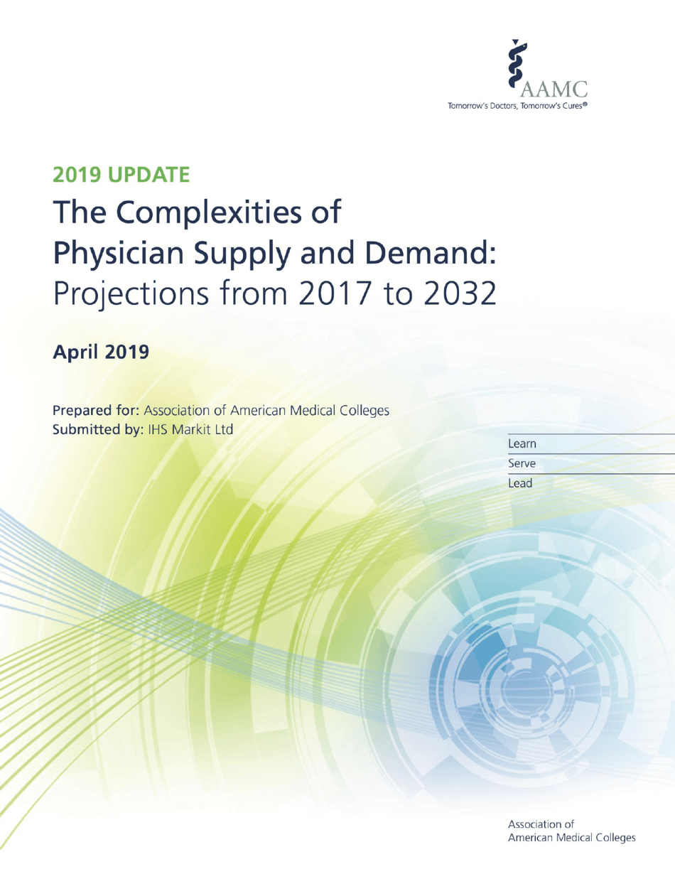 The Complexities of Physician Supply and Demand: Projections From 2017 to 2032 - Ihs Markit Ltd., Page 1