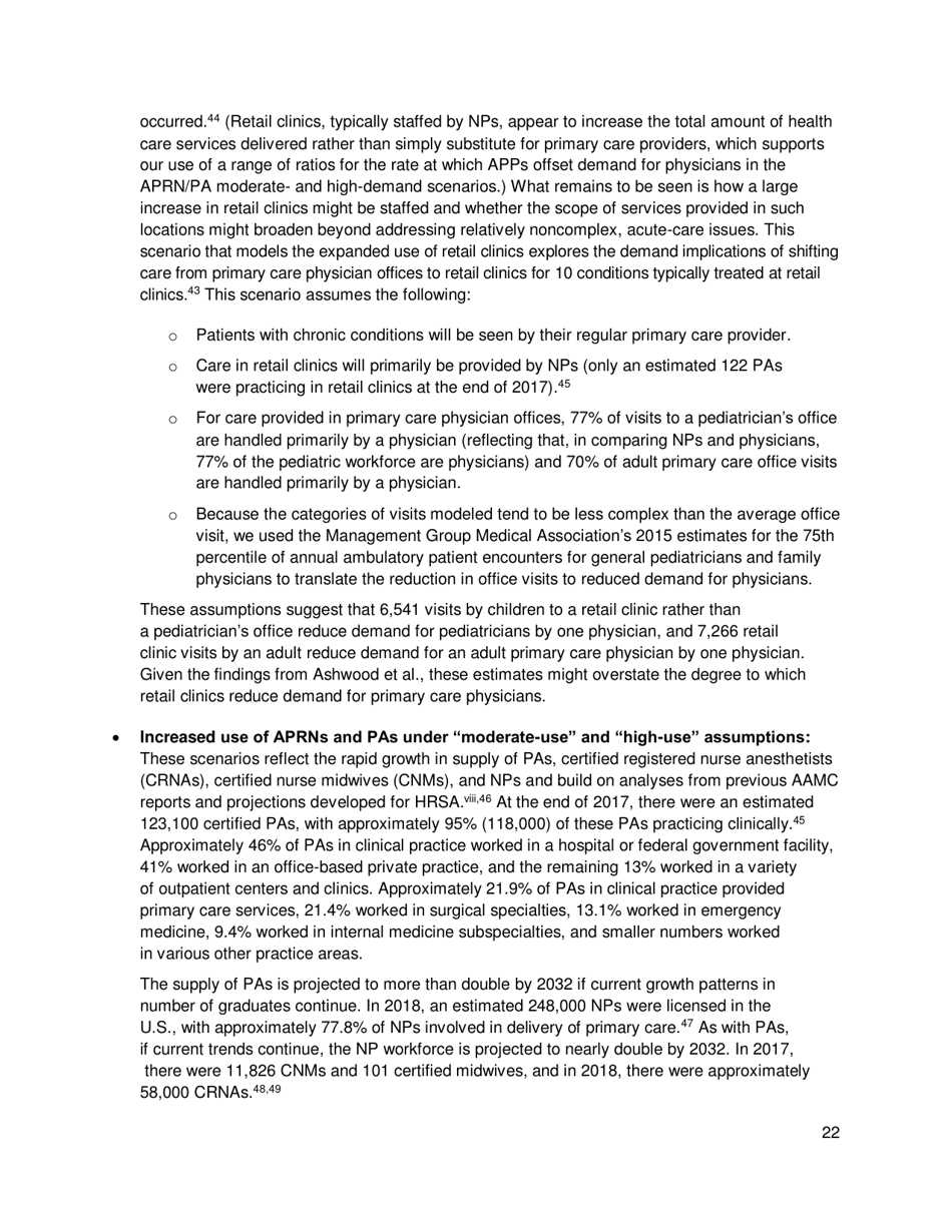 The Complexities of Physician Supply and Demand: Projections From 2017 to 2032 - Ihs Markit Ltd., Page 35