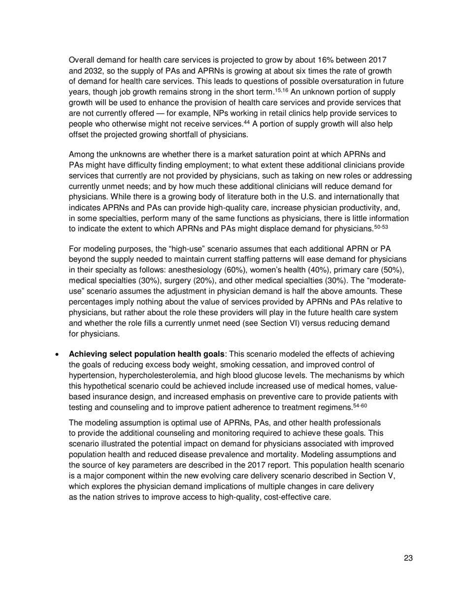 The Complexities of Physician Supply and Demand: Projections From 2017 to 2032 - Ihs Markit Ltd., Page 36