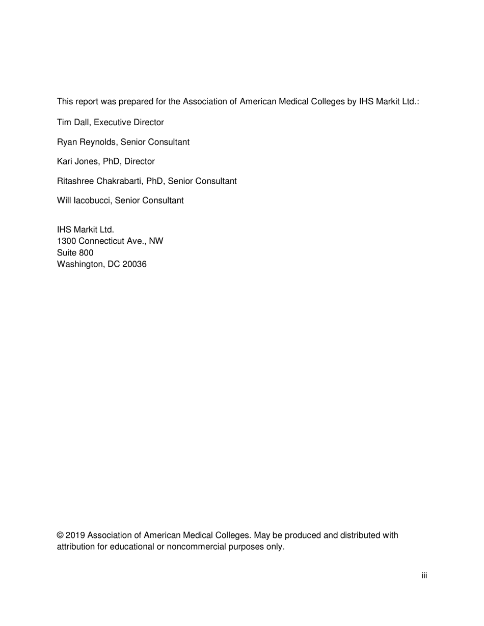The Complexities of Physician Supply and Demand: Projections From 2017 to 2032 - Ihs Markit Ltd., Page 3