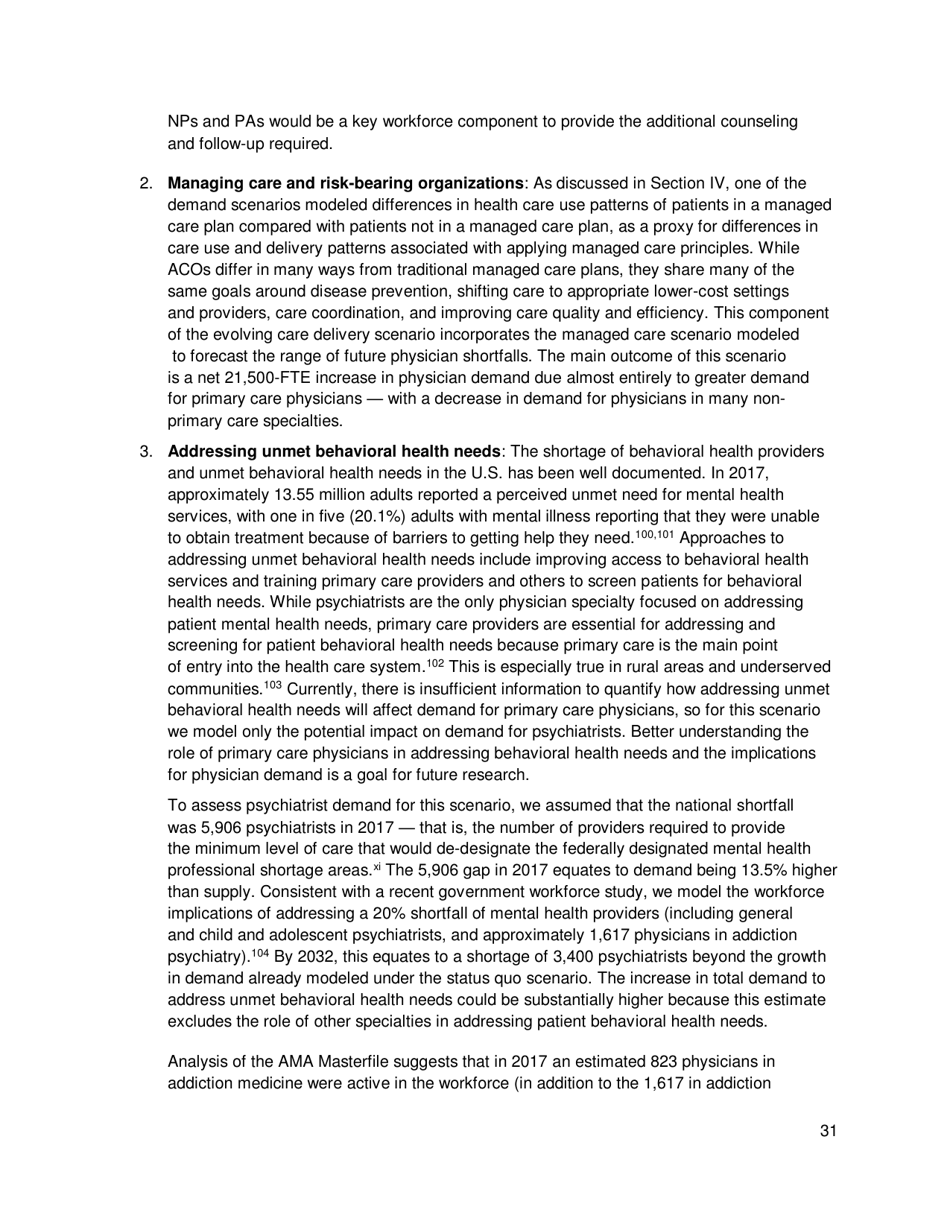 The Complexities of Physician Supply and Demand: Projections From 2017 to 2032 - Ihs Markit Ltd., Page 44