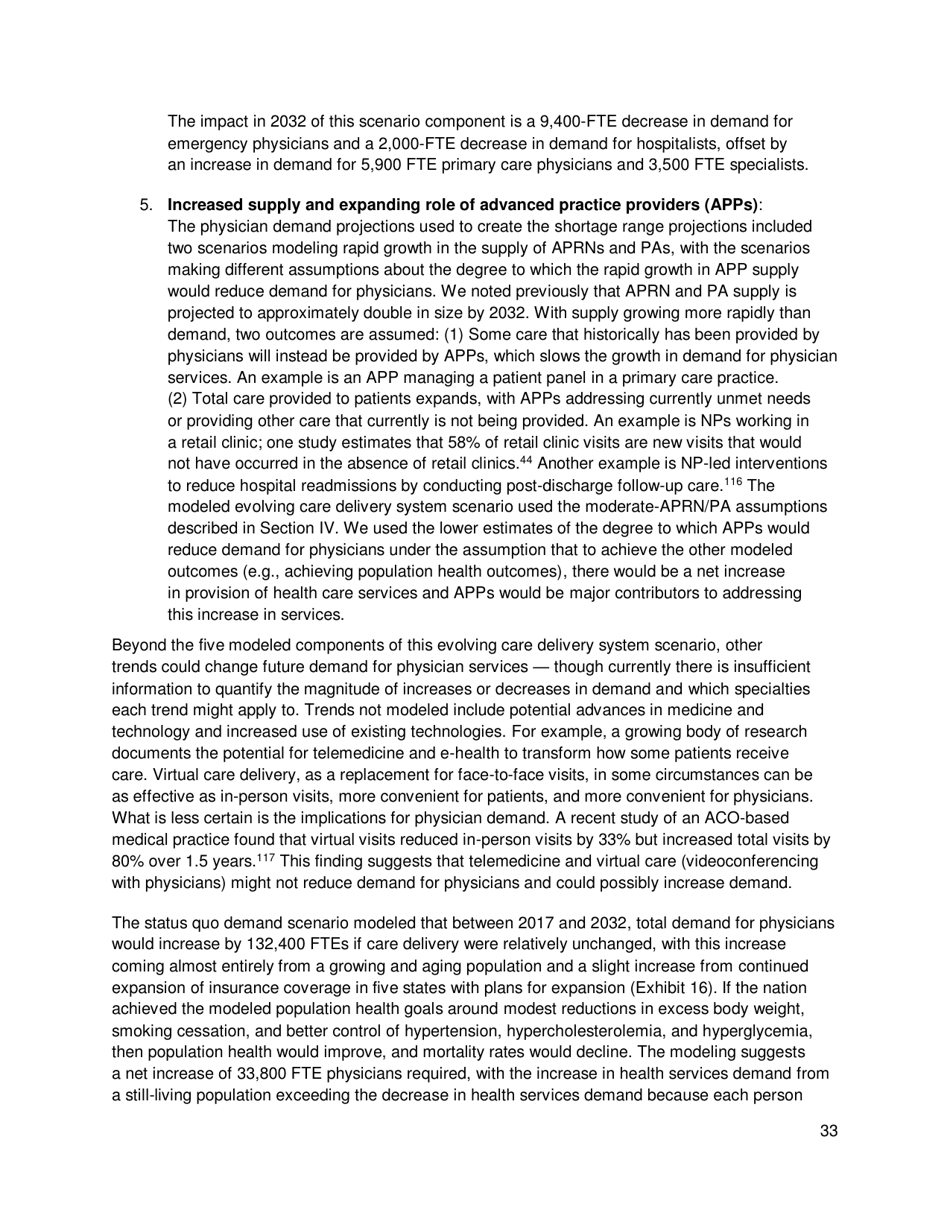 The Complexities of Physician Supply and Demand: Projections From 2017 to 2032 - Ihs Markit Ltd., Page 46