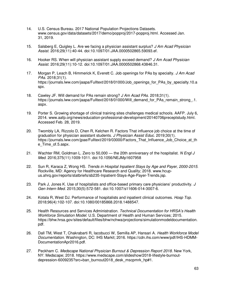 The Complexities of Physician Supply and Demand: Projections From 2017 to 2032 - Ihs Markit Ltd., Page 76