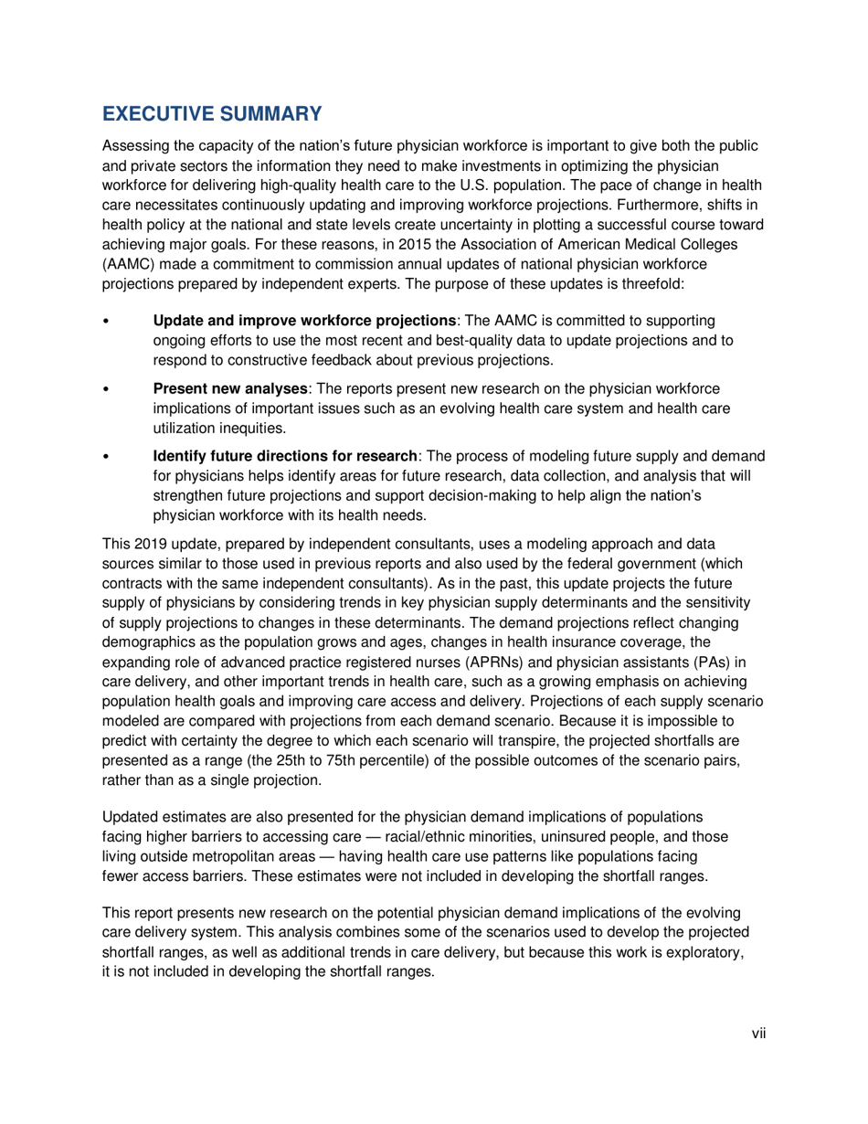 The Complexities of Physician Supply and Demand: Projections From 2017 to 2032 - Ihs Markit Ltd., Page 7