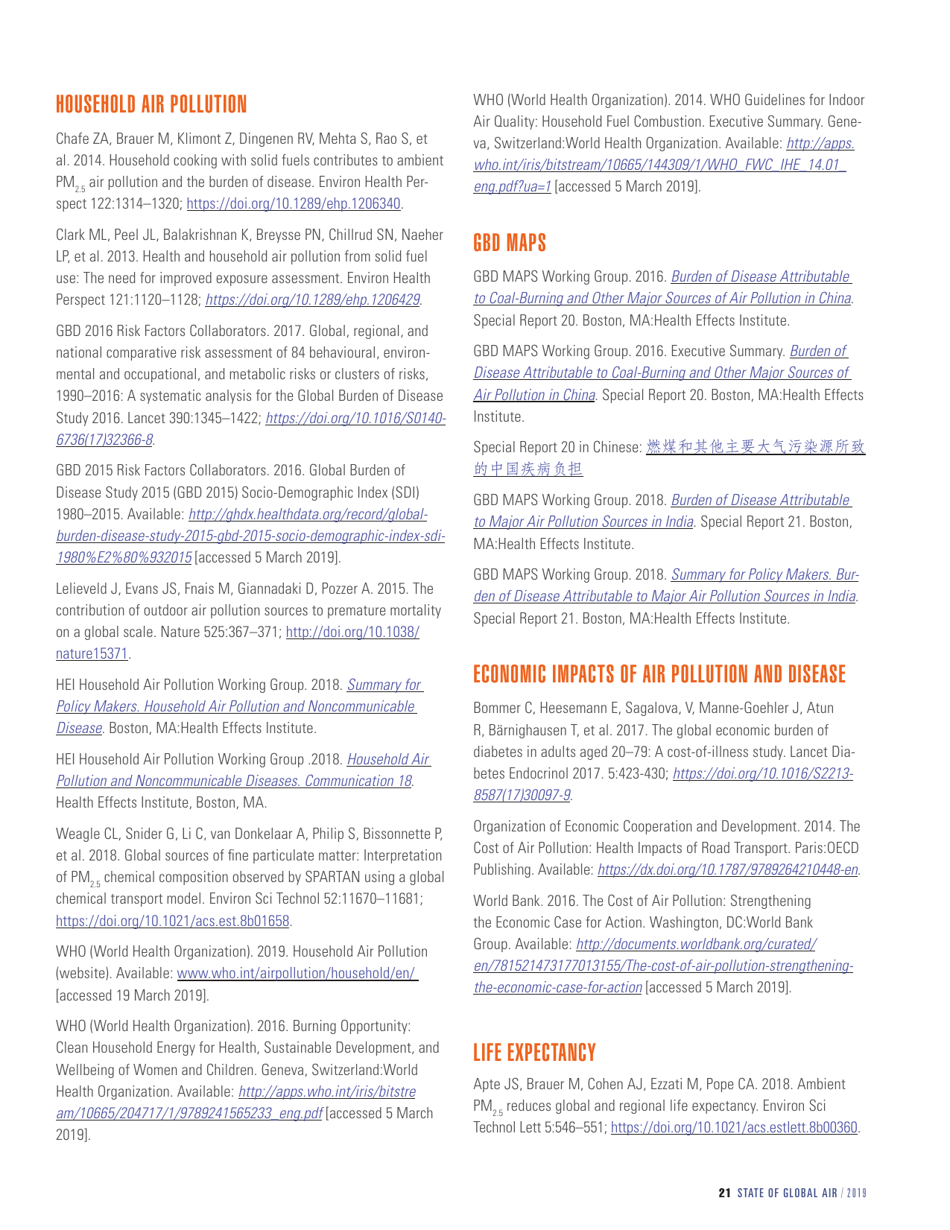 Report - State of Global Air - 2019, Page 23