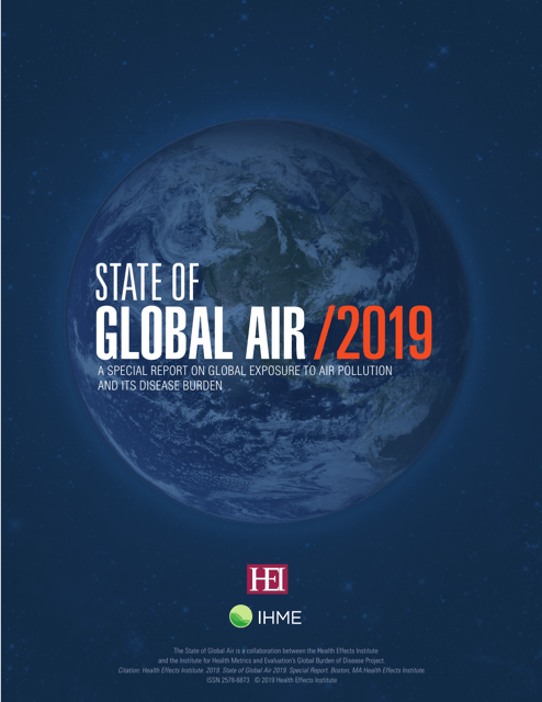 Report - State of Global Air - 2019, 2019