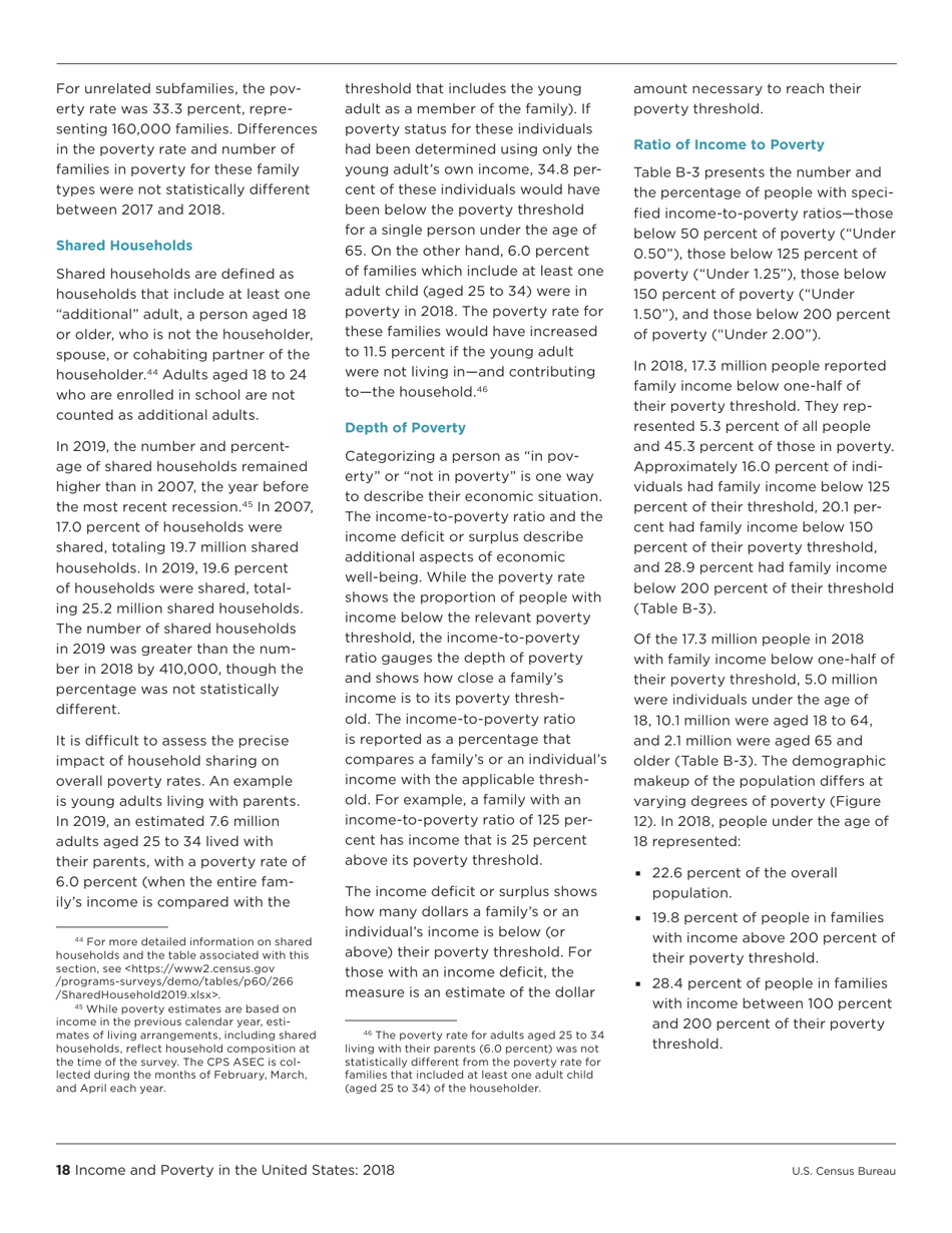 Income and Poverty in the United States, Page 26