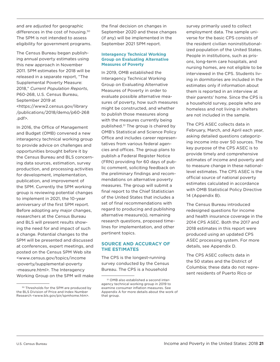 Income and Poverty in the United States, Page 29