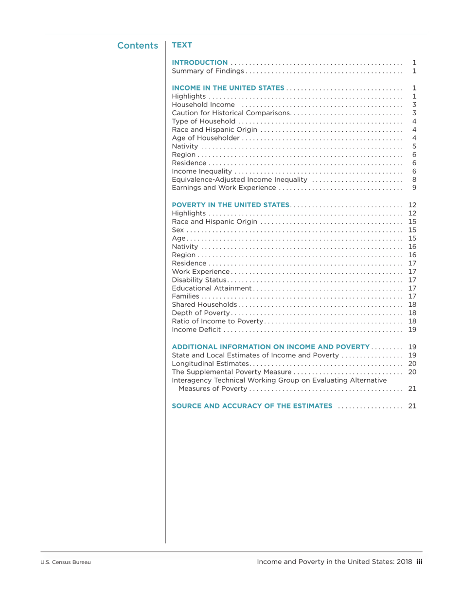 Income and Poverty in the United States, Page 5