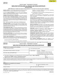 Form HW-4 &quot;Employee's Withholding Allowance and Status Certificate&quot; - Hawaii