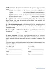 &quot;Independent Contractor Agreement Template&quot;, Page 3