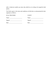 Hvac Service Contract Template, Page 3