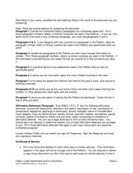 Instructions for Form CAO FL3-3 Family Case Response (With Children) - Idaho, Page 2