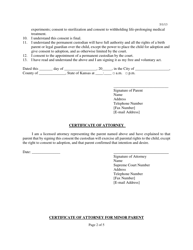 Form 184 Consent to Appointment of Permanent Custodian - Kansas, Page 2