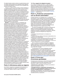 Instrucciones para IRS Formulario 944 Declaracion Federal Anual De Impuestos Del Patrono O Empleador (Spanish), Page 13