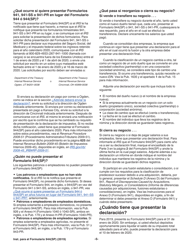 Instrucciones para IRS Formulario 944 Declaracion Federal Anual De Impuestos Del Patrono O Empleador (Spanish), Page 5