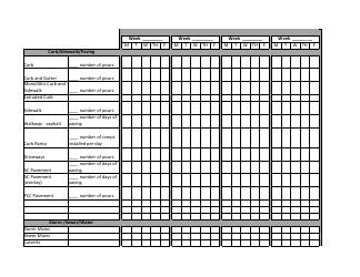 Sip Construction Schedule Template, Page 2