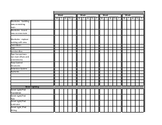 Sip Construction Schedule Template, Page 3