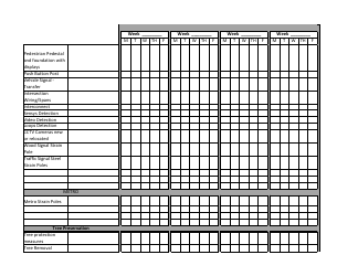 Sip Construction Schedule Template, Page 5