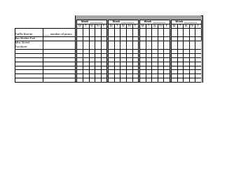 Sip Construction Schedule Template, Page 7